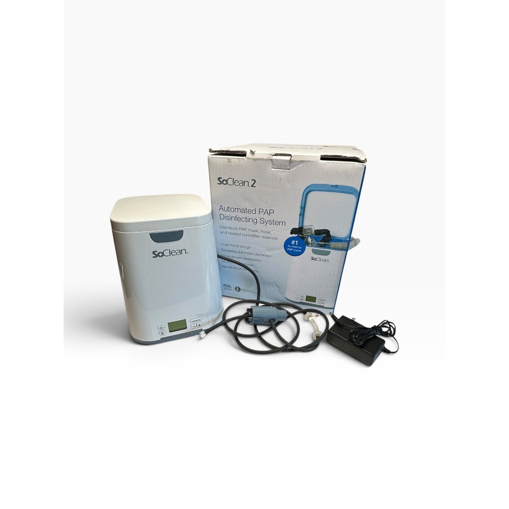SoClean 2 Automated PAP Disinfecting System SC1200 White